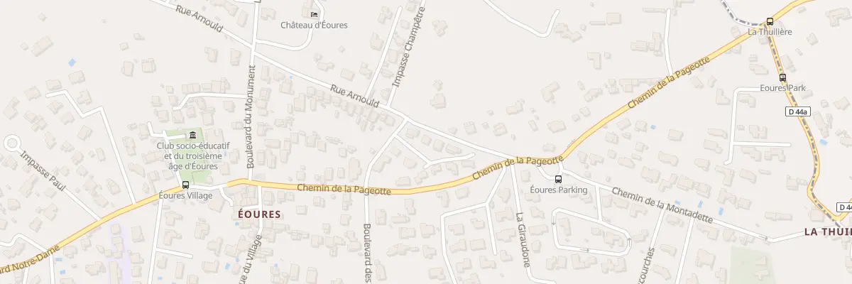 Plan du 2 Rue arnould à Marseille 11e Arrondissement