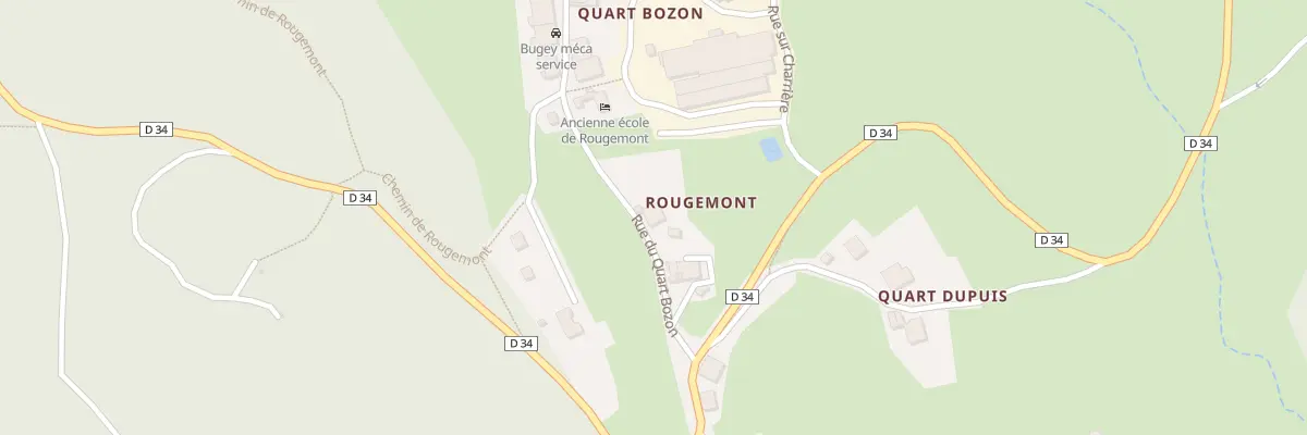 Plan du 110 Rue du Quart Bozon à Aranc