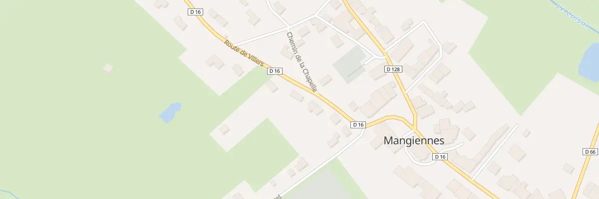 Plan du 5 Rte de Villers à Mangiennes