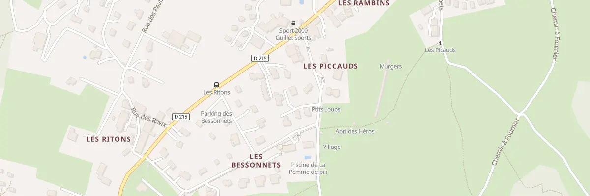 Plan du 86 Res les Flocons à Corrençon-en-Vercors
