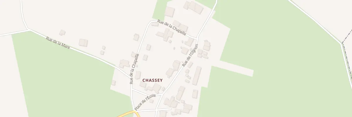 Plan du 5 Rue de l’Ognon à Mutigney