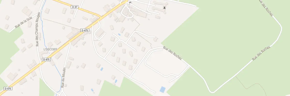 Plan du 15 Rue du Chataignet à Moissey