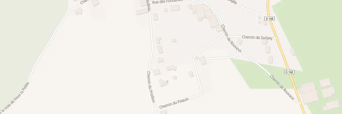 Plan du 7 Chem Chemin Rural du Proillon à Ménil-la-Horgne