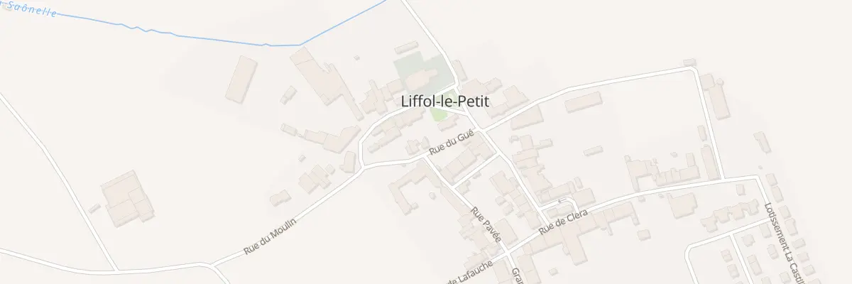 Plan du 3 Rue du Gue à Liffol-le-Petit