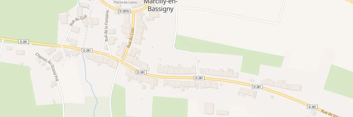 Plan du 17 Rue de Visain à Marcilly-en-Bassigny