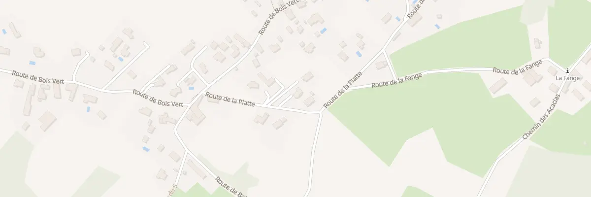 Plan du 420 La Platte à Charnècles
