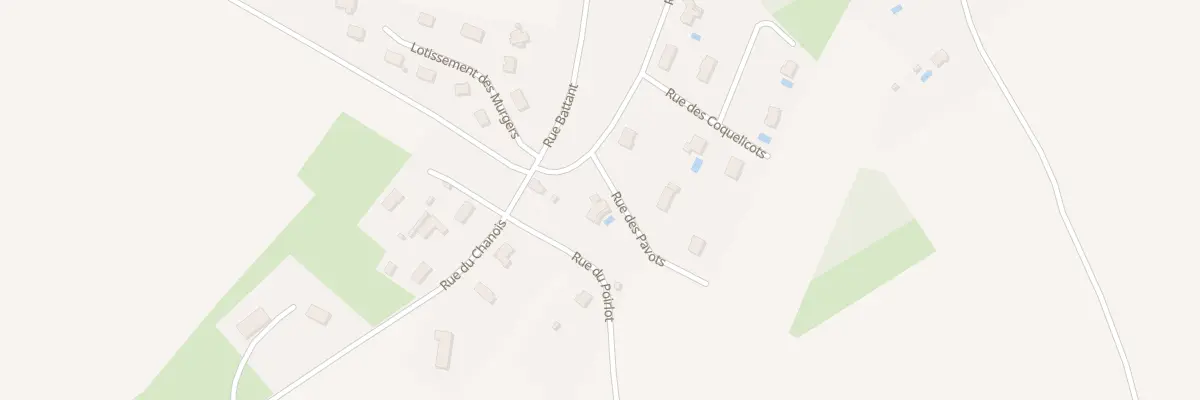 Plan du 2 Rue des Pavots à Nantilly