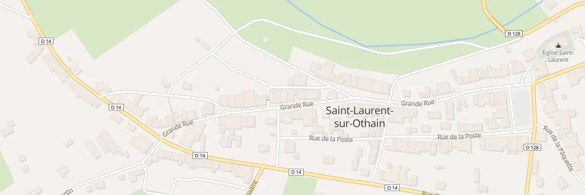 Plan du 60 Gr Grande Rue à Saint-Laurent-sur-Othain