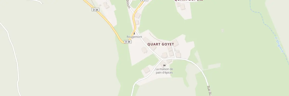 Plan du 130 Rue du Quart Goyet à Aranc