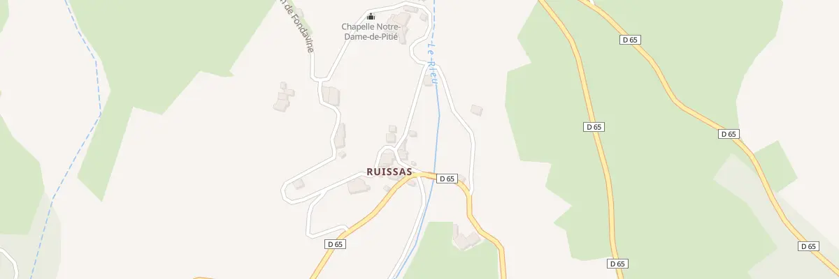 Plan du 5057 Les Geas et Fondavine à Montauban-sur-l’Ouvèze