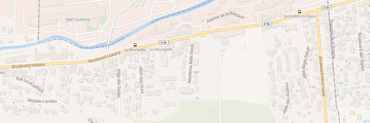 Plan du 282B Bd Voltaire à La Penne-sur-Huveaune