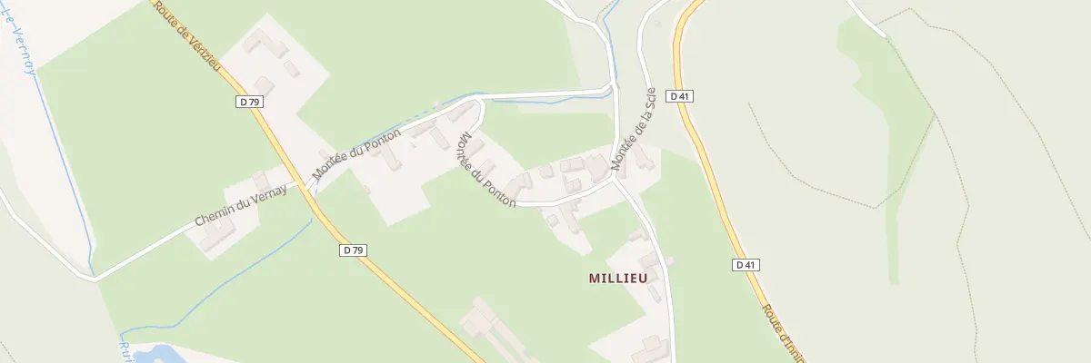Plan du 347 Mte du Ponton à Lhuis