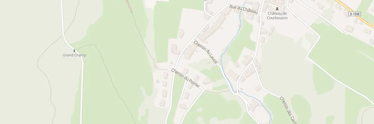 Plan du 325 Rue de Montorient à Courbouzon