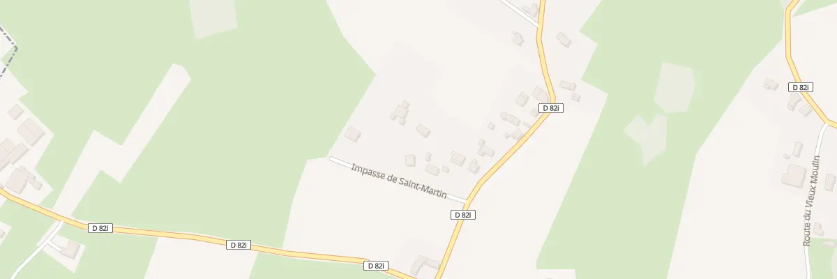 Plan du 108 Imp de Saint Martin à Corbelin