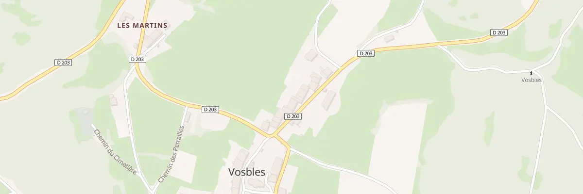 Plan du 73 Rte de Genod à Vosbles-Valfin