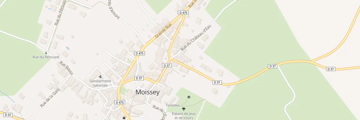 Plan du 11 Rue de la Serre à Moissey