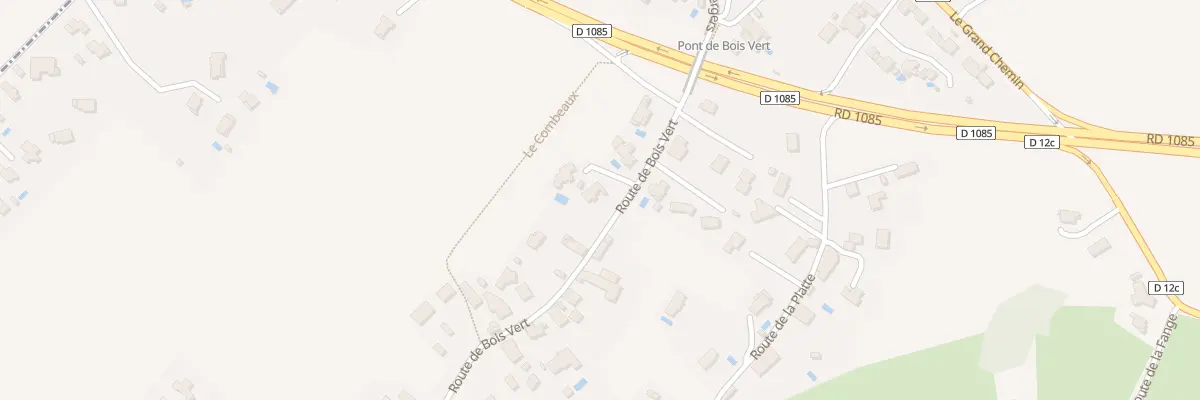 Plan du 90 Rte de Bois Vert à Charnècles