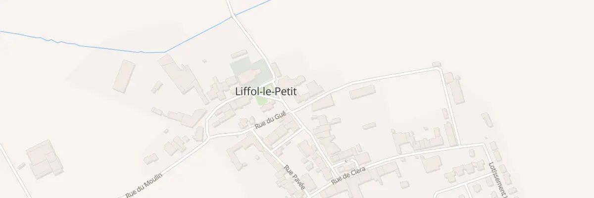 Plan du 14 Rue de l’Eglise à Liffol-le-Petit