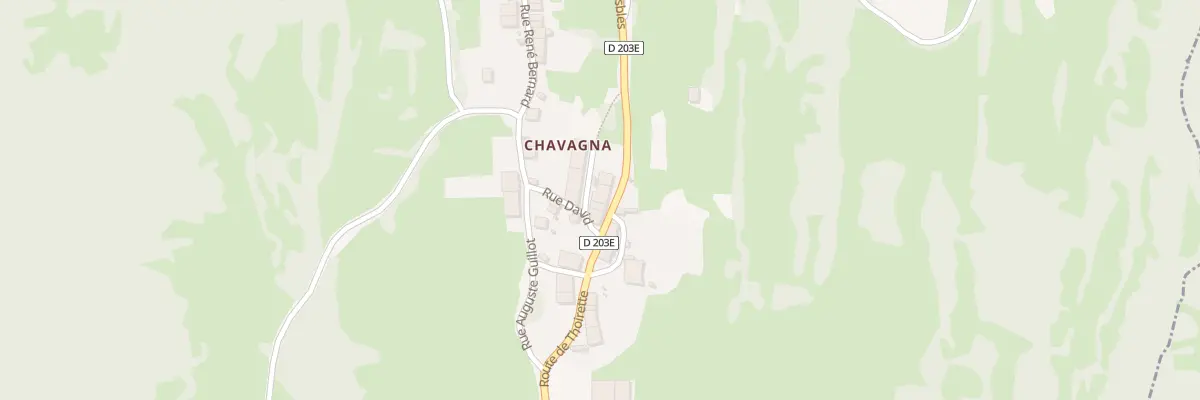 Plan de Chavagna à Vosbles-Valfin
