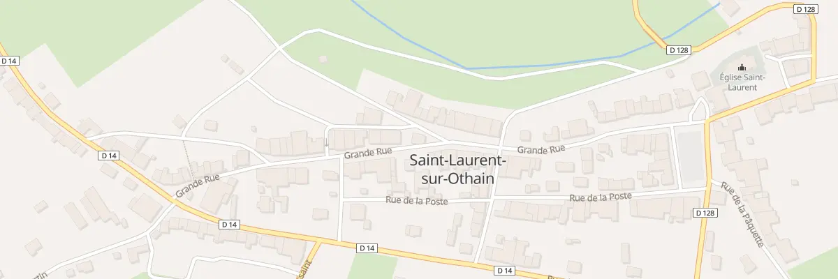 Plan du 54 Gr Grande Rue à Saint-Laurent-sur-Othain