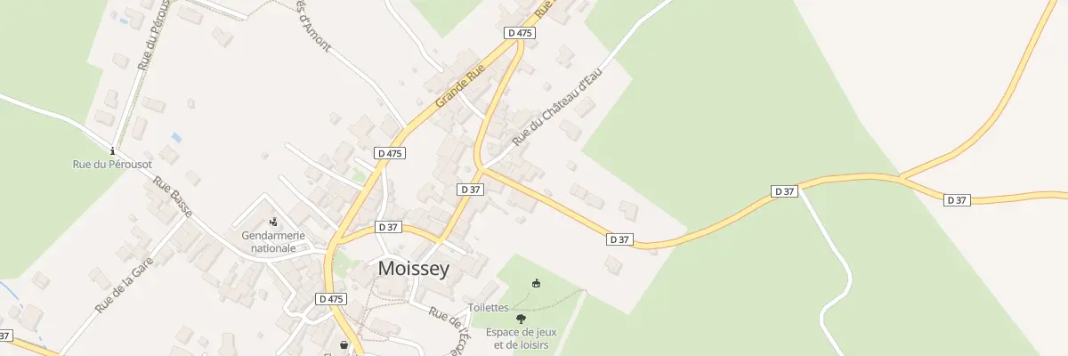 Plan du 15 Rue de la Serre à Moissey