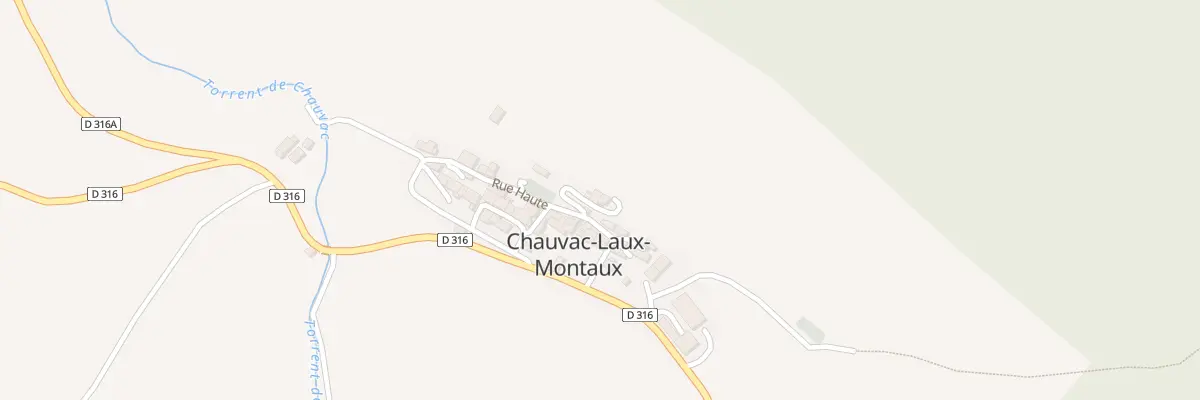 Plan du 5033 L’Adret du Village Les Gea à Chauvac-Laux-Montaux