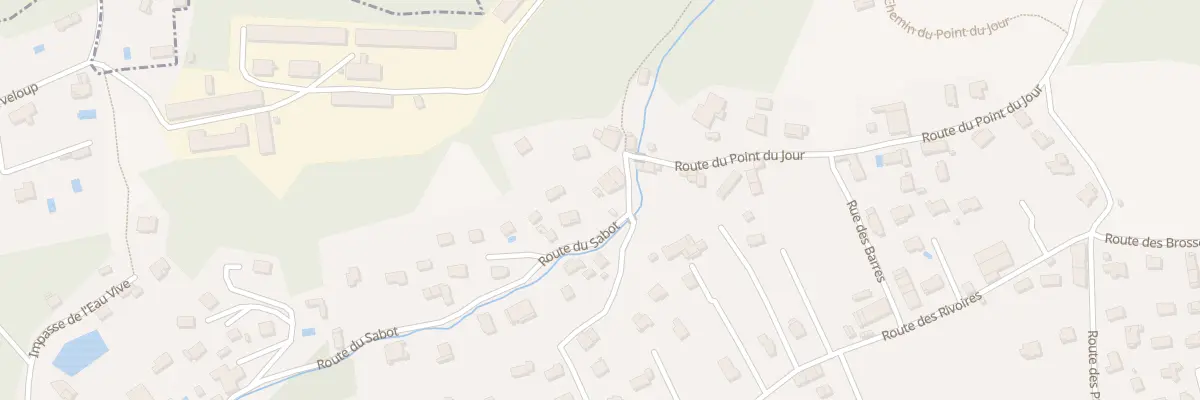 Plan du 705 Rte du Sabot à Vourey