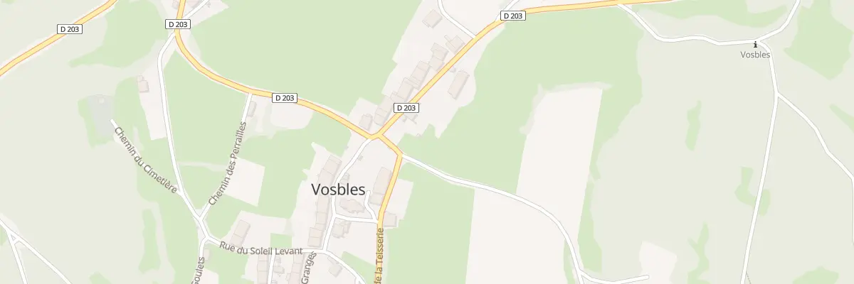 Plan du 104 Rte de Genod à Vosbles-Valfin