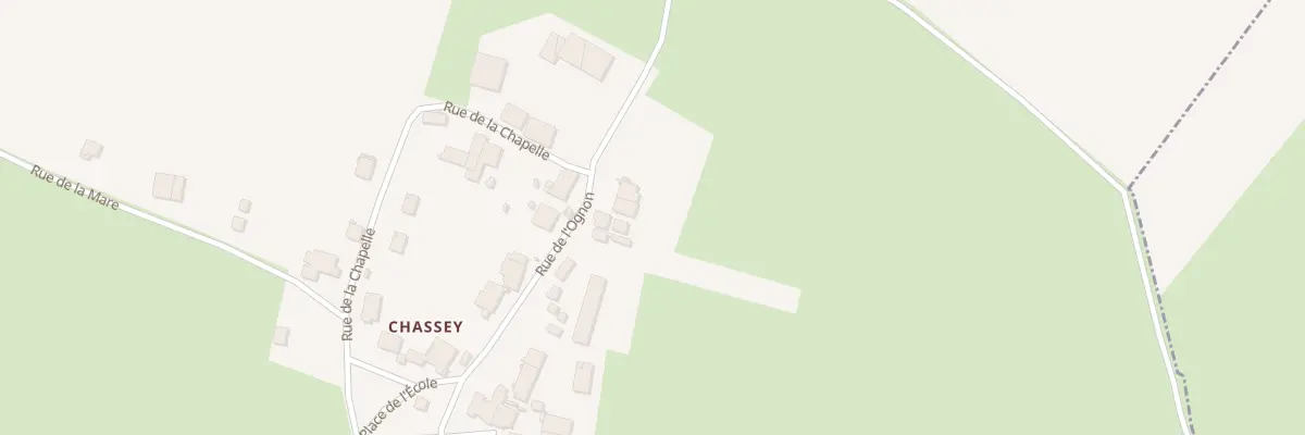 Plan du 12 Rue de l’Ognon à Mutigney