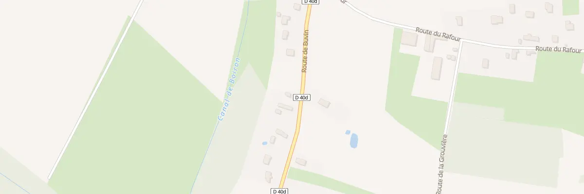 Plan du 250 Rte de Buvin au Bouchage