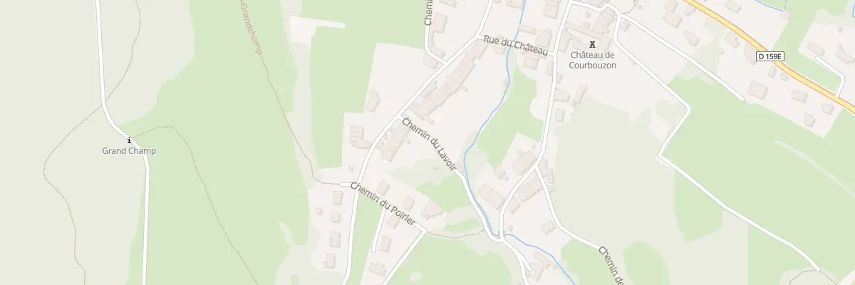Plan du 285 Rue de Montorient à Courbouzon