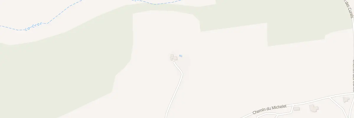 Plan du 7059 La Combe de Jarjaye à Revest-du-Bion