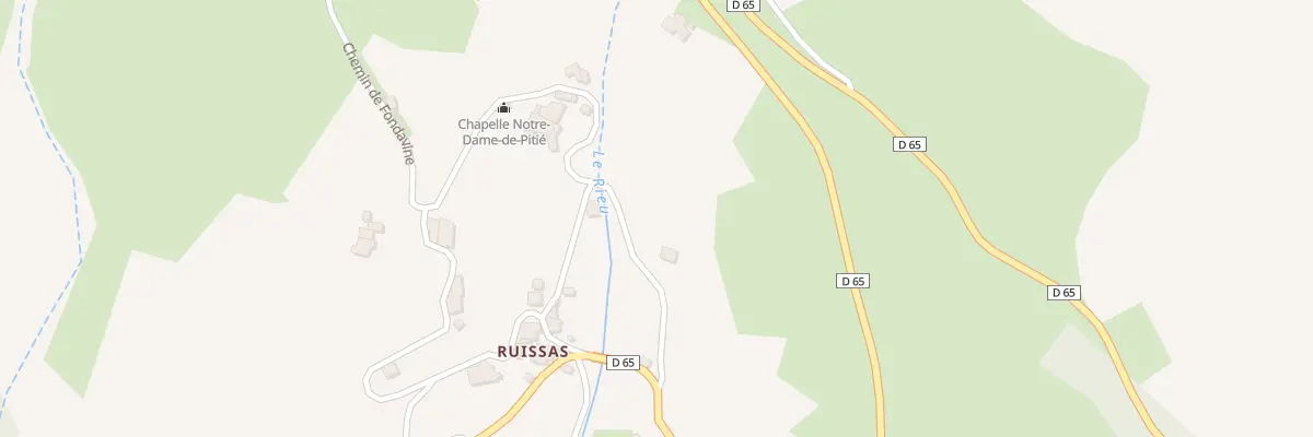 Plan du 5080 Les Faysses à Montauban-sur-l’Ouvèze