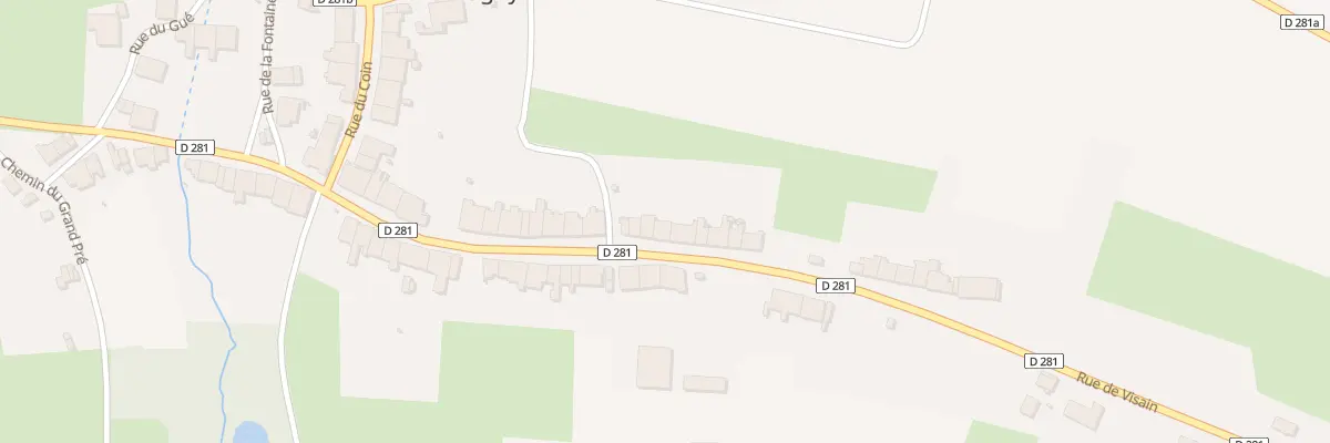 Plan du 31 Rue de Visain à Marcilly-en-Bassigny
