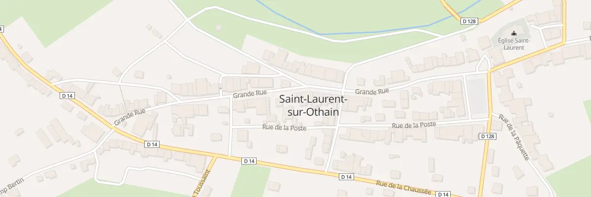 Plan du 33 Gr Grande Rue à Saint-Laurent-sur-Othain