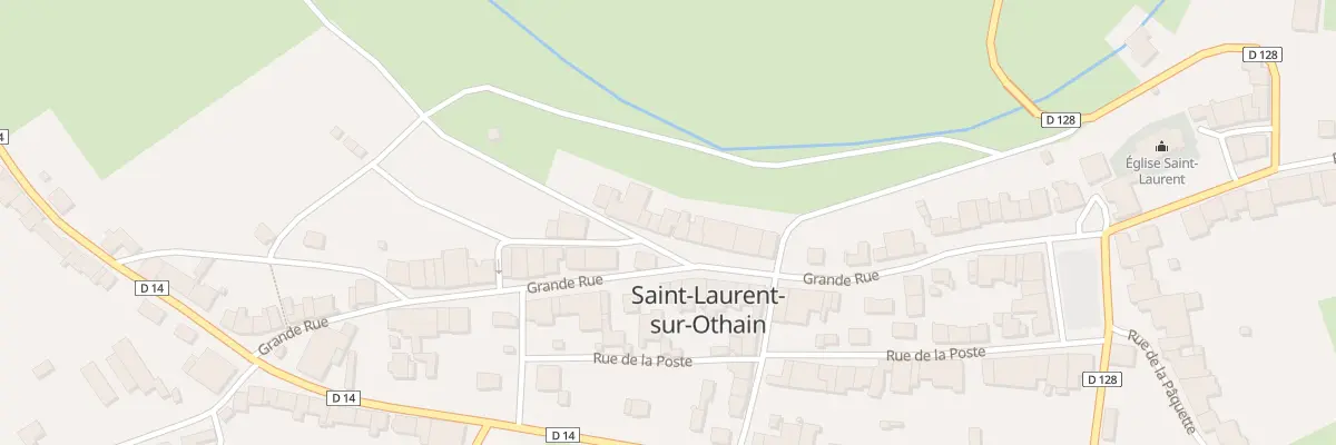 Plan du 44 Gr Grande Rue à Saint-Laurent-sur-Othain