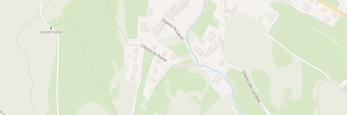 Plan du 35 Che du Poirier à Courbouzon