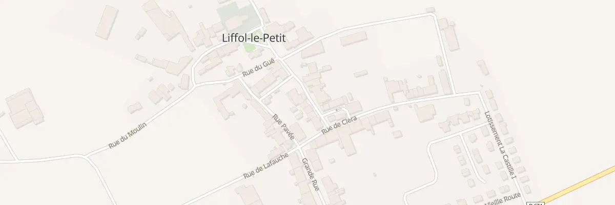 Plan du 7 Rue de l’Eglise à Liffol-le-Petit