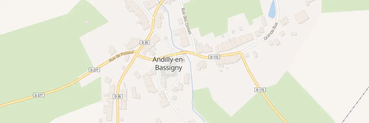 Plan du 1 Rue Morlin à Andilly-en-Bassigny
