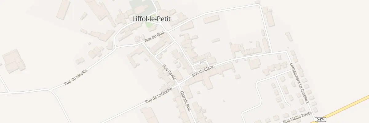 Plan du 5 Rue de l’Eglise à Liffol-le-Petit