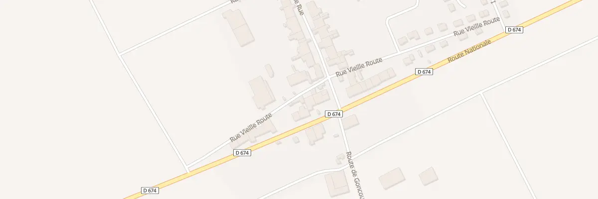 Plan du 2 Rue Vieille Route à Liffol-le-Petit