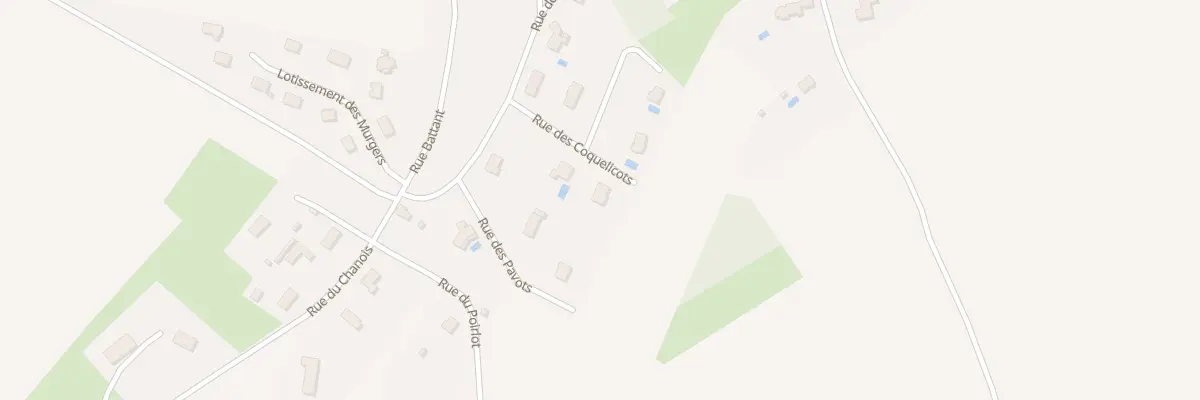 Plan du 6 Rue des Coquelicots à Nantilly