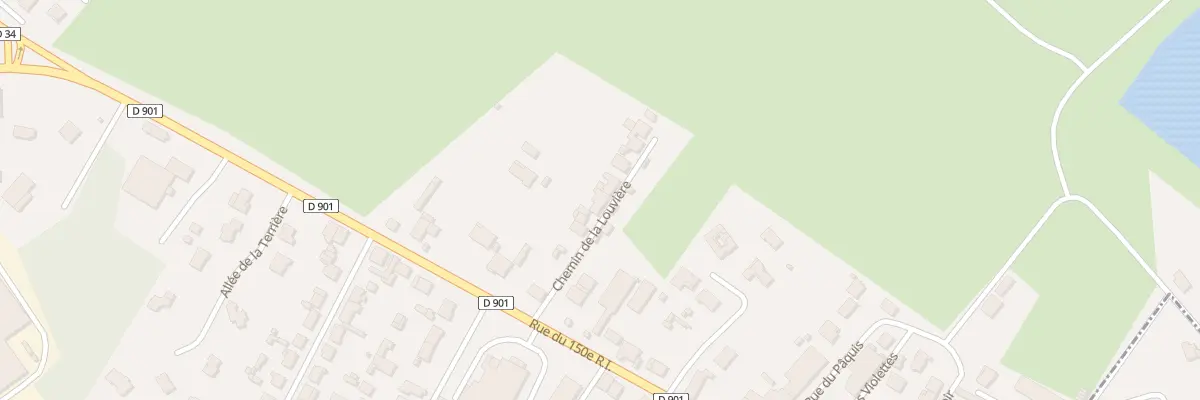 Plan du 3 Rue de la Louviere à Chauvoncourt