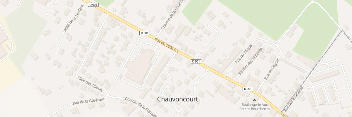 Plan du 29 Rue du 150e Ri à Chauvoncourt