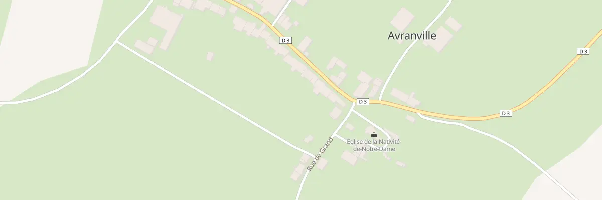 Plan du 7 Rue Principale à Avranville