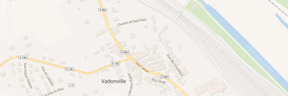 Plan du 5 Rue Jeanne d’Arc à Vadonville