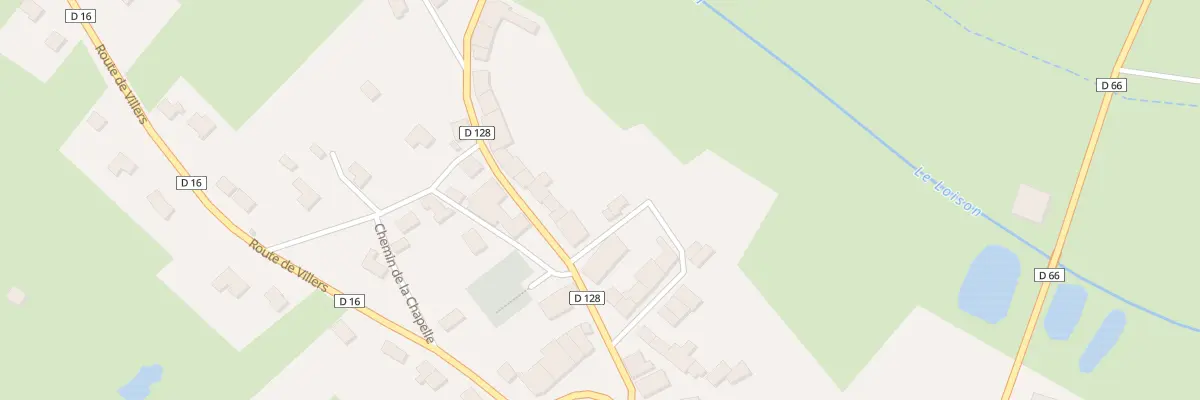 Plan du 8 Rue du Moulin à Mangiennes