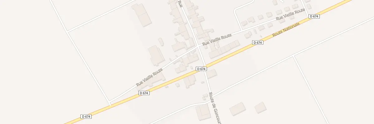 Plan du 8 Rte Nationale à Liffol-le-Petit