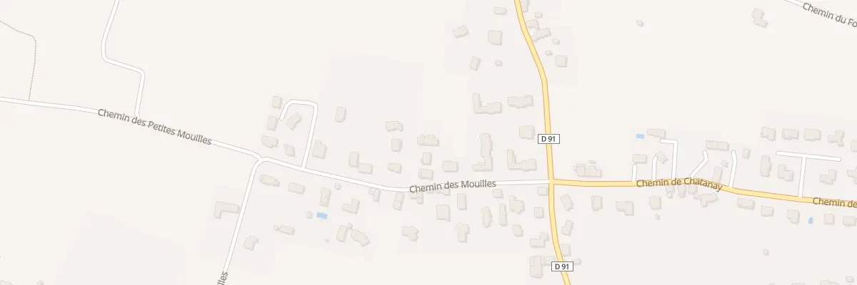 Plan du 445D Che des Mouilles à La Bâtie-Montgascon