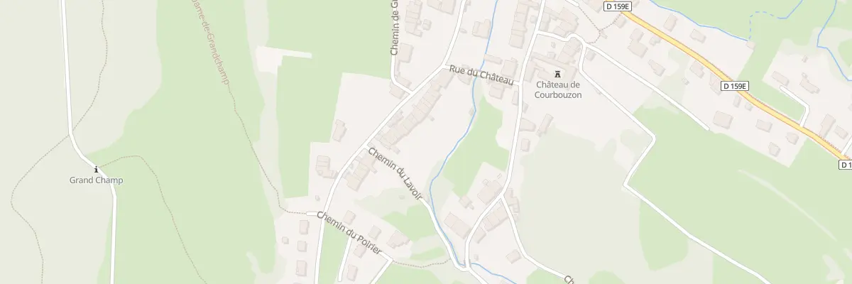 Plan du 217 Rue de Montorient à Courbouzon